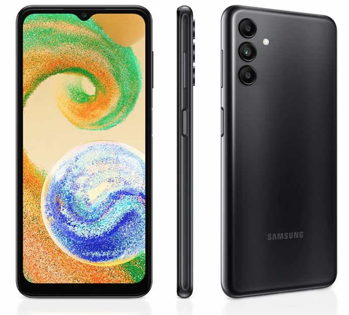 Samsung Galaxy A04s 64GB 4G Wi-Fi Tela 6.5 Dual Chip 4GB RAM Câmera Tripla + Selfie 5MP Bateria de 5000mAh - Branco