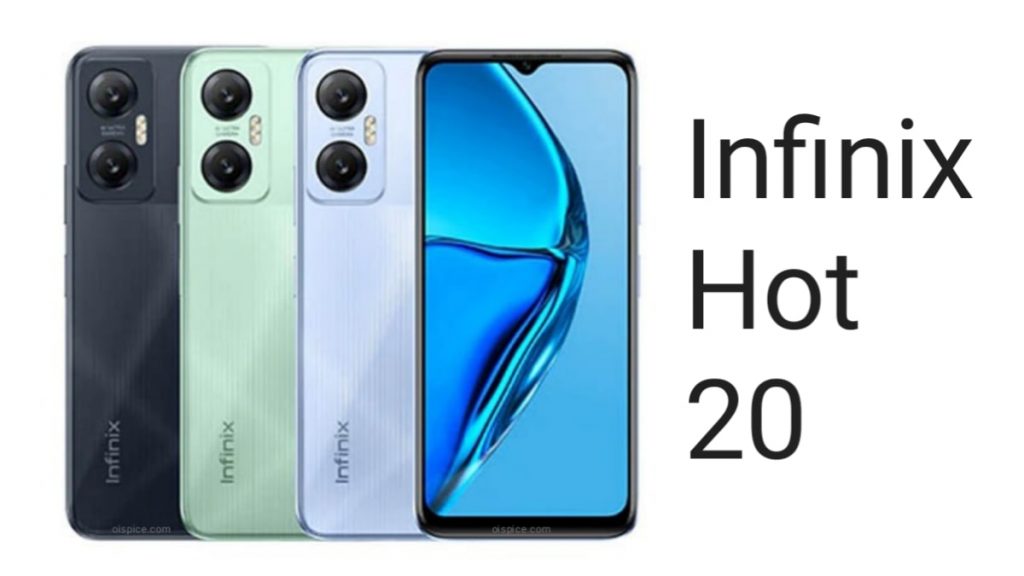Smartphone INFINIX HOT 20 5G, 128GB, 4GB RAM, Câmera Dupla até 50MP, Bateria de 5000mAh, Tela 6,6” 120Hz, Dual Chip, Azul