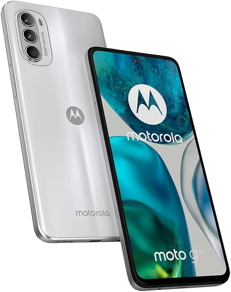 Smartphone Motorola Moto G52 128GB 4GB RAM Branco