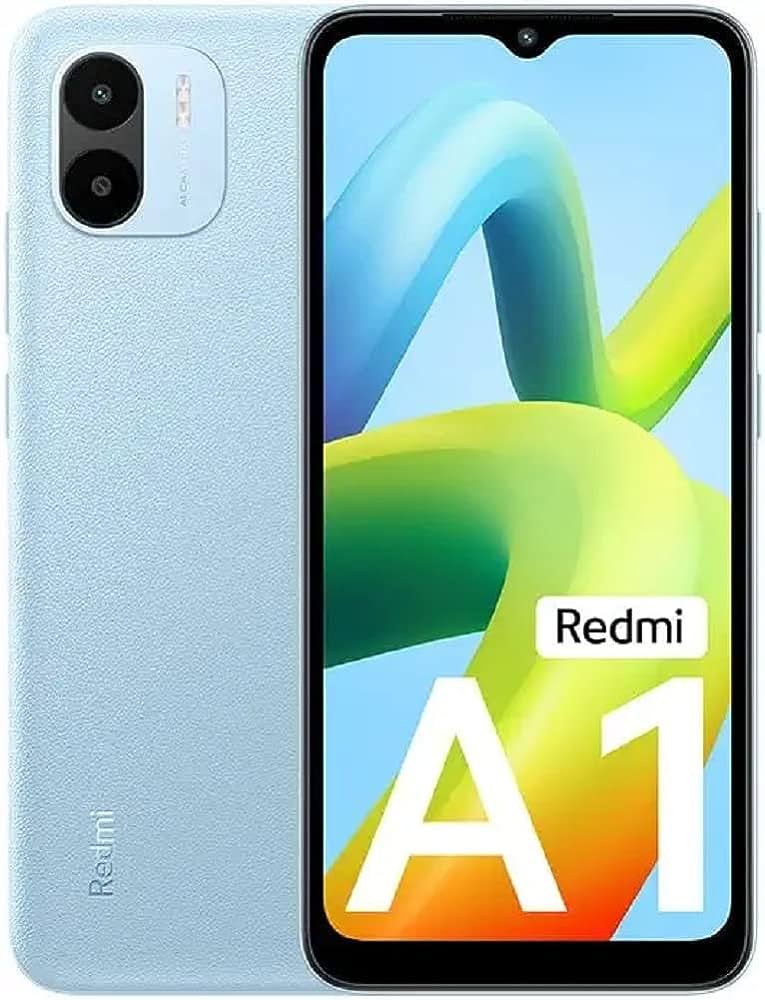 Xiaomi Celular Redmi A1 Desbloqueado, 2 Gb De Ram + 32 Gb De Rom, Tela De 6.52, Câmera De 8 Mp, Bateria De 5000 Mah Com Smartphone De Carregamento Rápido De 10 W Azul