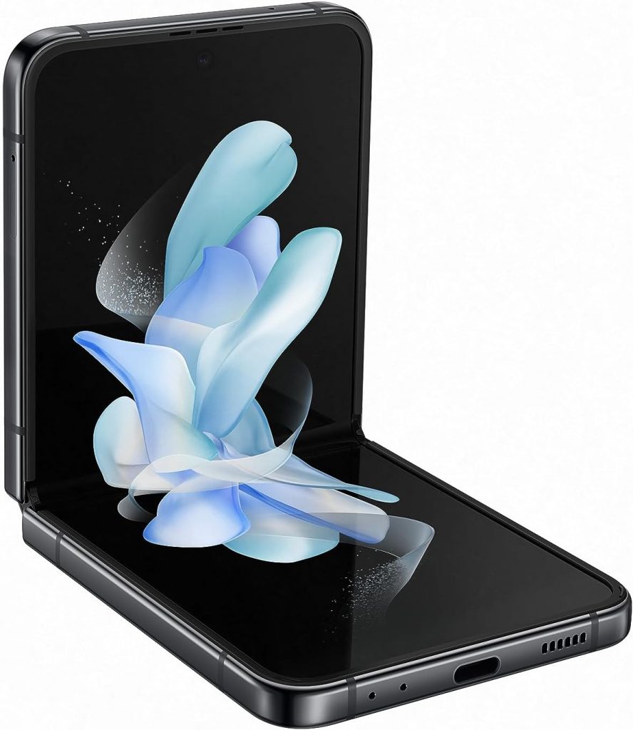 Samsung Galaxy Z Flip4 256GB 5G Wi-Fi Tela dobrável de 6.7 Dual Chip Processador Snapdragon 8GB RAM Câmera Dupla - Preto