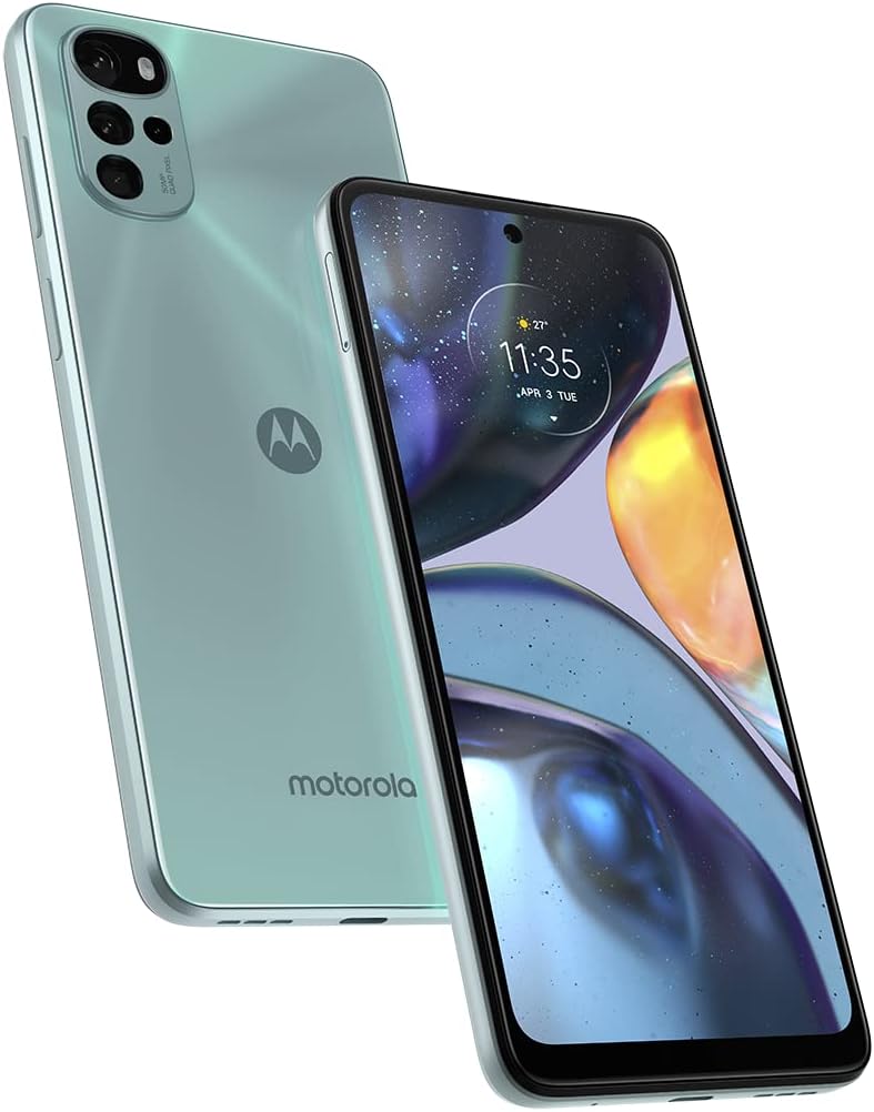Motorola Moto G22 - Smartphone, 128GB, 4GB RAM, Verde